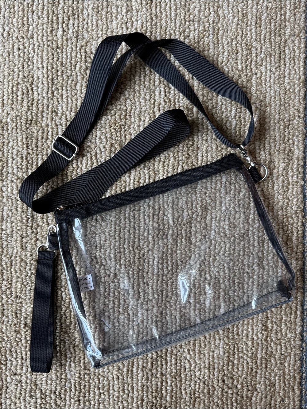 Clear Crossbody Stadium Bag